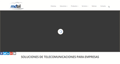Desktop Screenshot of mdtel.es