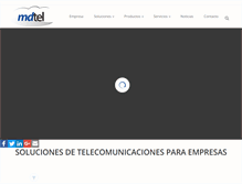 Tablet Screenshot of mdtel.es